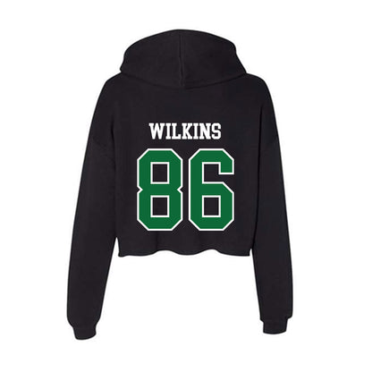 EMich - NCAA Football : Dalin Wilkins - Women's Crop Fleece Hoodie-1