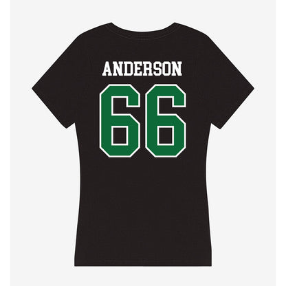 EMich - NCAA Football : Joshua Anderson - Women's V-Neck T-Shirt-1