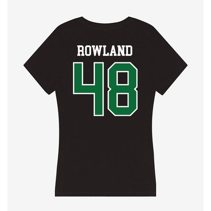 EMich - NCAA Baseball : Ethan Rowland - Women's V-Neck T-Shirt-1