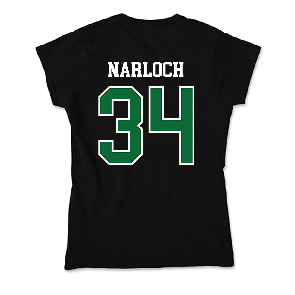 EMich - NCAA Women's Lacrosse : Elanya Narloch - Soft Style Women’s T-Shirt-1