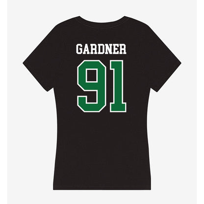 EMich - NCAA Football : Reggie Gardner - Women's V-Neck T-Shirt-1