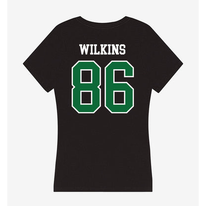 EMich - NCAA Football : Dalin Wilkins - Women's V-Neck T-Shirt-1