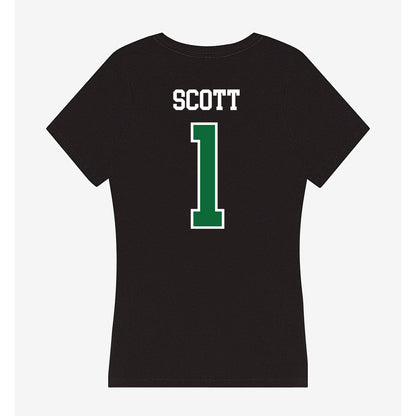EMich - NCAA Football : Joshua Scott - Women's V-Neck T-Shirt-1