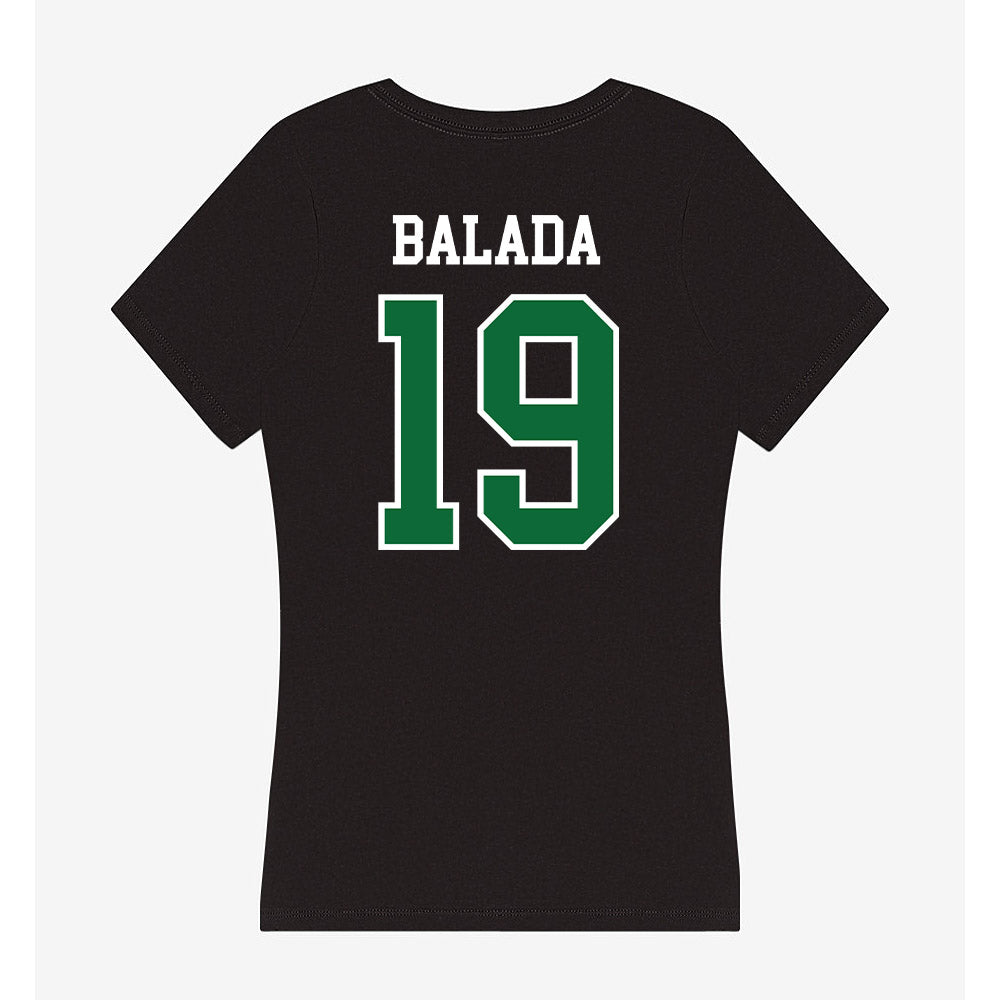 EMich - NCAA Women's Basketball : Paula Balada - Women's V-Neck T-Shirt-1
