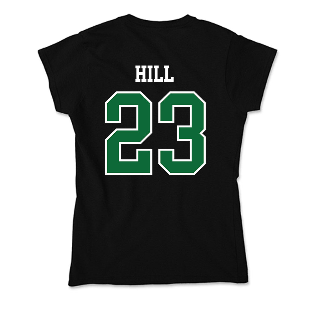 EMich - NCAA Women's Basketball : Peyton Hill - Soft Style Women’s T-Shirt-1