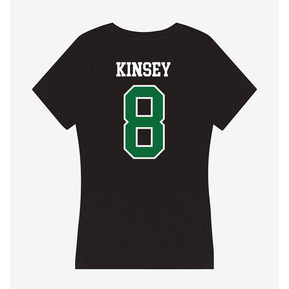 EMich - NCAA Football : Nick Kinsey - Women's V-Neck T-Shirt-1