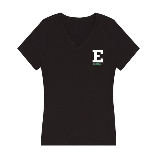 EMich - NCAA Baseball : Carter White - Women's V-Neck T-Shirt-0