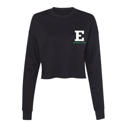 EMich - NCAA Women's Swimming & Diving : Nehir Oz - Women's Cropped Crew Fleece-0