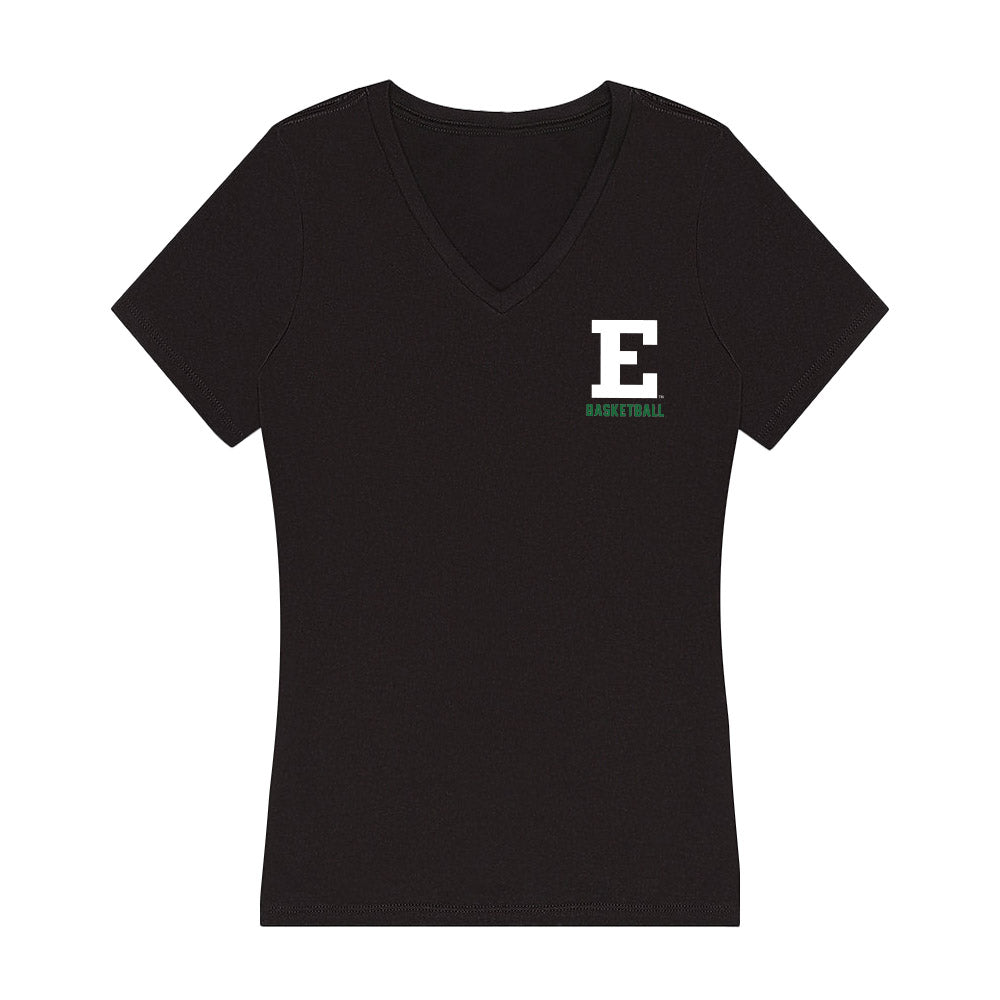 EMich - NCAA Women's Basketball : Ruby Brannon - Women's V-Neck T-Shirt-0