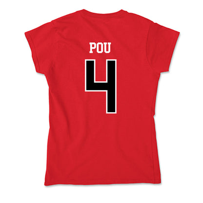 Valdosta State - NCAA Baseball : Isaiah Pou - Soft Style Women’s T-Shirt-1