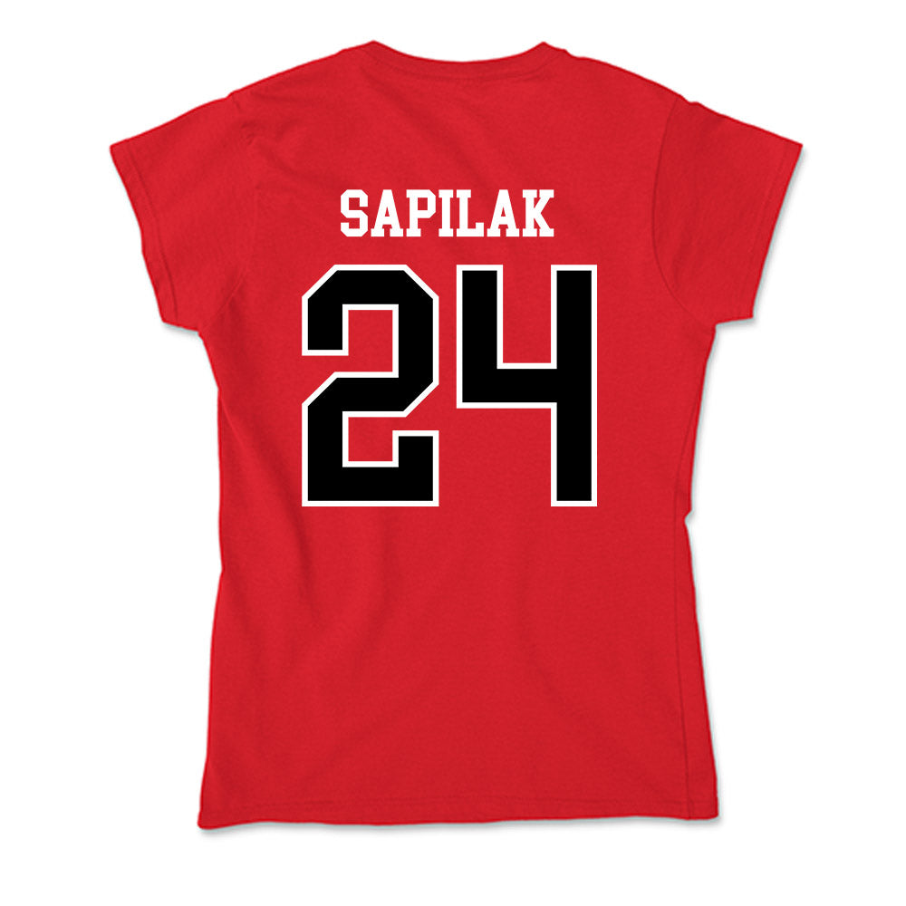 Valdosta State - NCAA Women's Basketball : Alina Sapilak - Soft Style Women’s T-Shirt-1