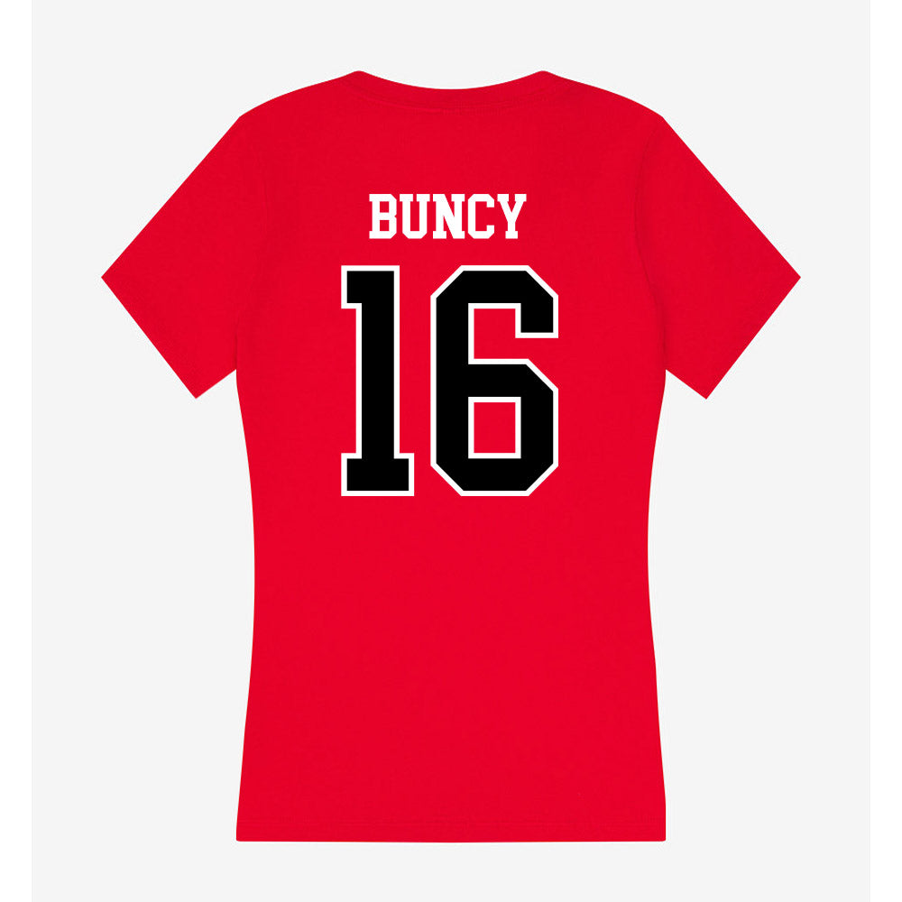 Valdosta State - NCAA Softball : Annalise Buncy - Women's V-Neck T-Shirt-1