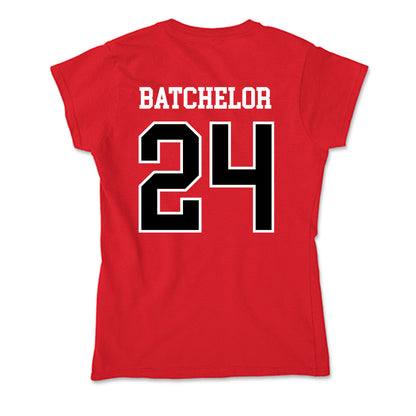 Valdosta State - NCAA Men's Basketball : Michael Batchelor - Soft Style Women’s T-Shirt-1