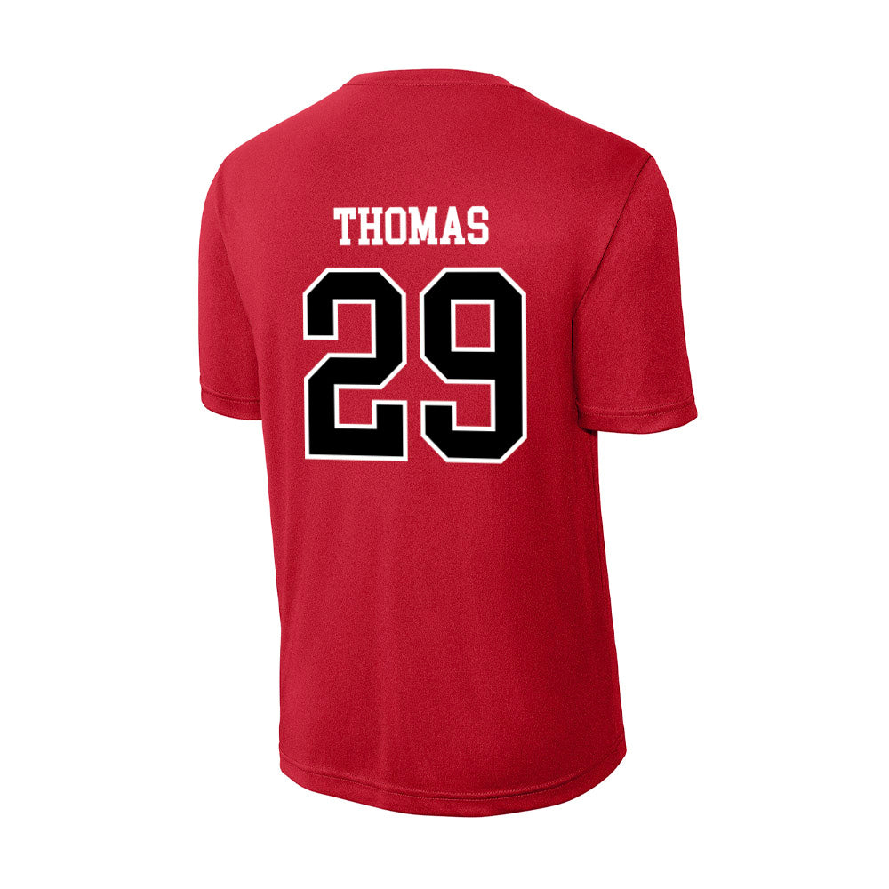 Valdosta State - NCAA Football : RoyMarr Thomas - Activewear T-Shirt-1