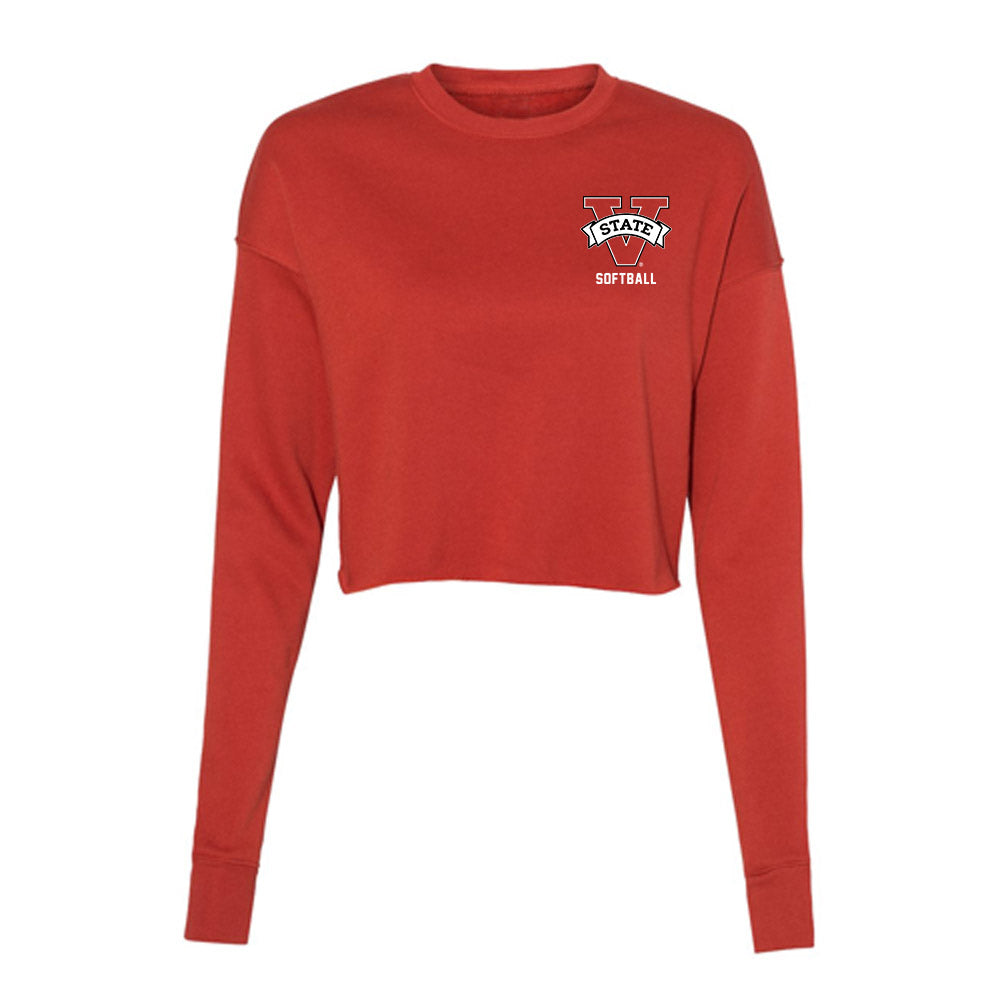 Valdosta State - NCAA Softball : Payton Parkes - Women's Cropped Crew Fleece-0