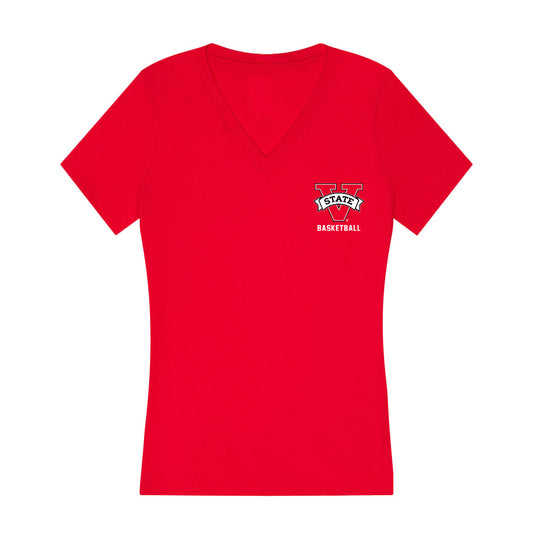 Valdosta State - NCAA Women's Basketball : Bella Hopkins - Women's V-Neck T-Shirt-0