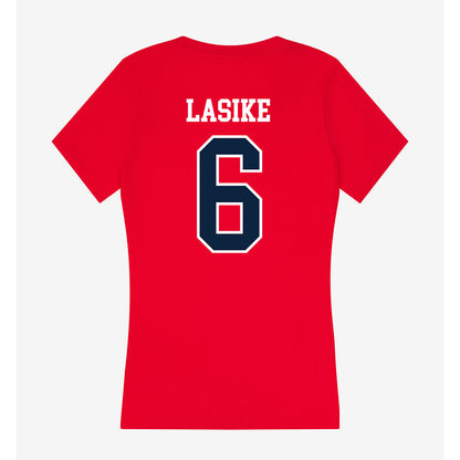 Stony Brook - NCAA Women's Volleyball : Leimaile Lasike - Women's V-Neck T-Shirt-1