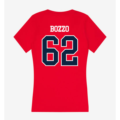 Stony Brook - NCAA Football : Adriano Bozzo - Women's V-Neck T-Shirt-1