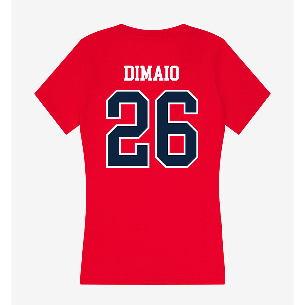 Stony Brook - NCAA Women's Lacrosse : Emma DiMaio - Women's V-Neck T-Shirt-1