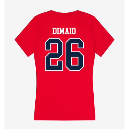 Stony Brook - NCAA Women's Lacrosse : Emma DiMaio - Women's V-Neck T-Shirt-1