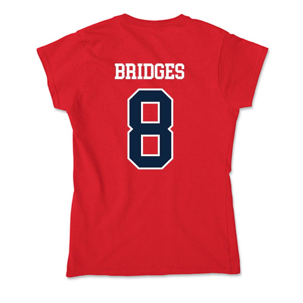 Stony Brook - NCAA Baseball : Reilly Bridges - Soft Style Women’s T-Shirt-1
