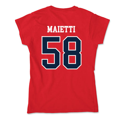 Stony Brook - NCAA Football : Matt Maietti - Soft Style Women’s T-Shirt-1