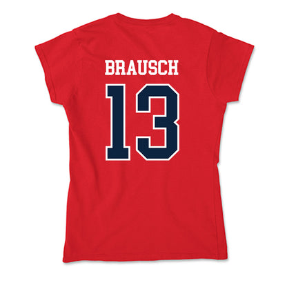 Stony Brook - NCAA Men's Soccer : Daniel Brausch - Soft Style Women’s T-Shirt-1