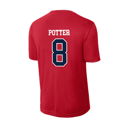 Stony Brook - NCAA Women's Basketball : Johanna Potter - Activewear T-Shirt-1