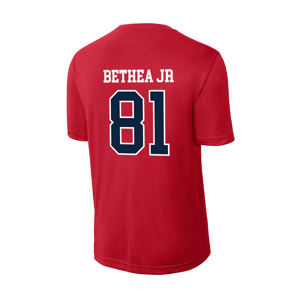 Stony Brook - NCAA Football : Frenchmon Bethea Jr - Activewear T-Shirt-1