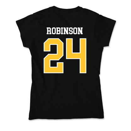 NKU - NCAA Men's Basketball : Kael Robinson - Soft Style Women’s T-Shirt-1