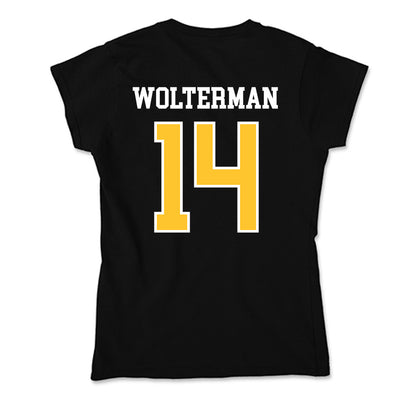 NKU - NCAA Women's Basketball : Abby Wolterman - Soft Style Women’s T-Shirt-1