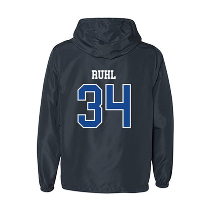 Creighton - NCAA Baseball : Jakob Ruhl - Windbreaker-1
