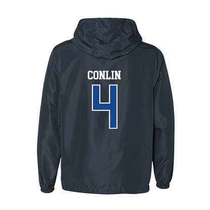 Creighton - NCAA Baseball : Sullivan Conlin - Classic Shersey Windbreaker-1