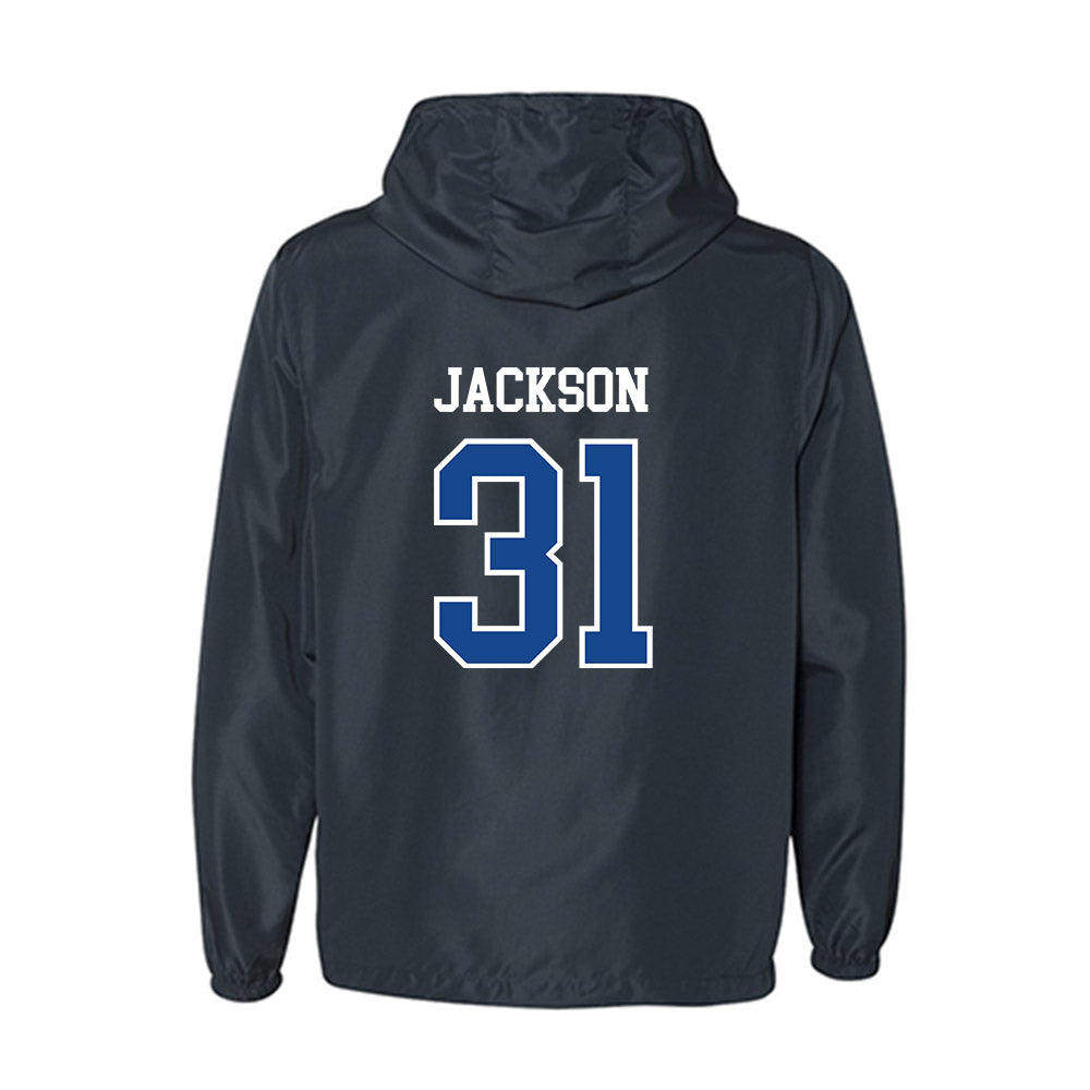 Creighton - NCAA Baseball : Broden Jackson - Classic Shersey Windbreaker-1