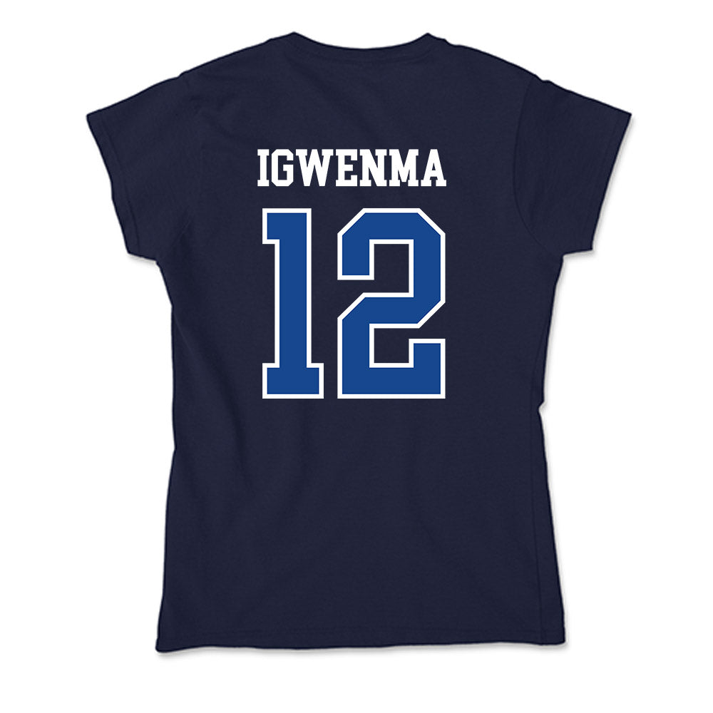 Creighton - NCAA Men's Soccer : Jordan Igwenma - Classic Shersey Soft Style Women’s T-Shirt-2