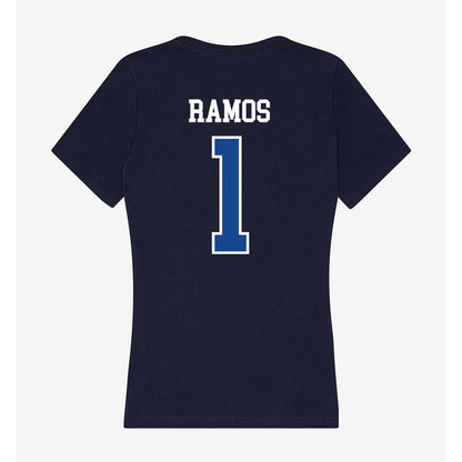 Creighton - NCAA Softball : Reese Ramos - Women's V-Neck T-Shirt-1