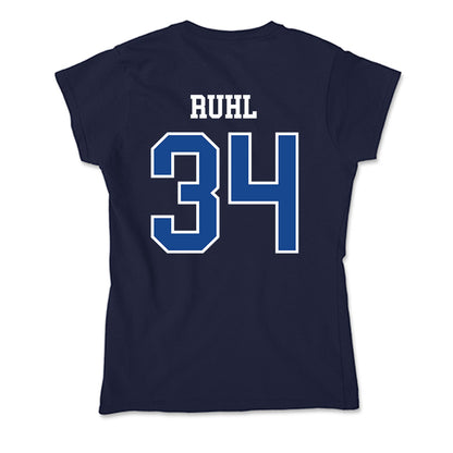 Creighton - NCAA Baseball : Jakob Ruhl - Soft Style Women’s T-Shirt-1