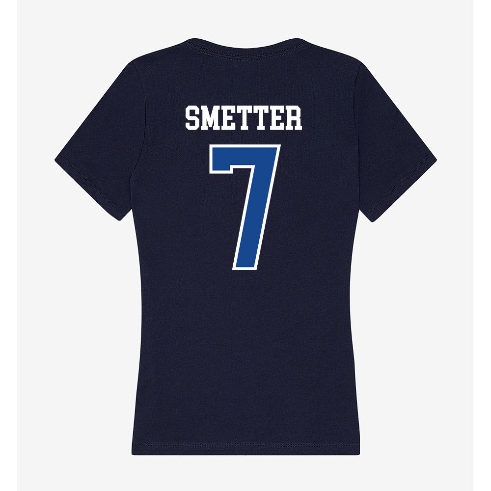 Creighton - NCAA Softball : Ashley Smetter - Women's V-Neck T-Shirt-1