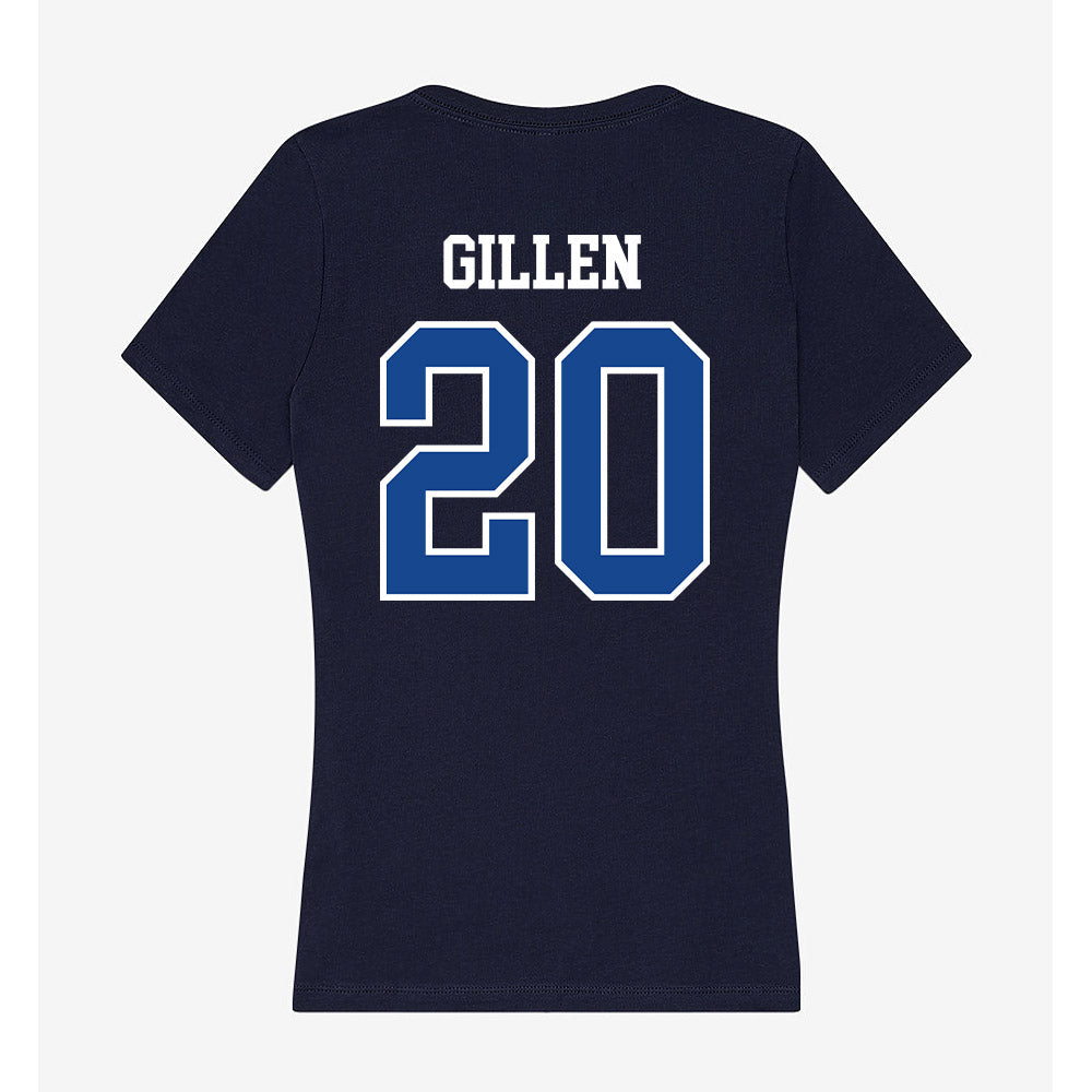 Creighton - NCAA Baseball : Tate Gillen - Classic Shersey Women's V-Neck T-Shirt-2