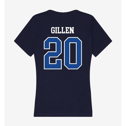 Creighton - NCAA Baseball : Tate Gillen - Classic Shersey Women's V-Neck T-Shirt-2