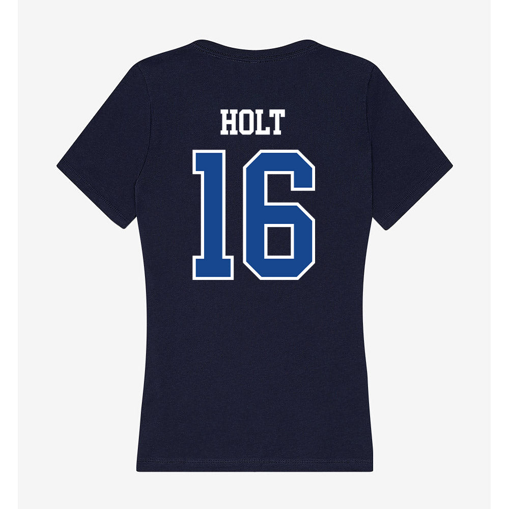 Creighton - NCAA Women's Soccer : Josie Holt - Women's V-Neck T-Shirt-1
