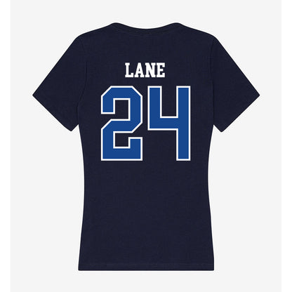 Creighton - NCAA Women's Soccer : Aubrey Lane - Classic Shersey Women's V-Neck T-Shirt-2