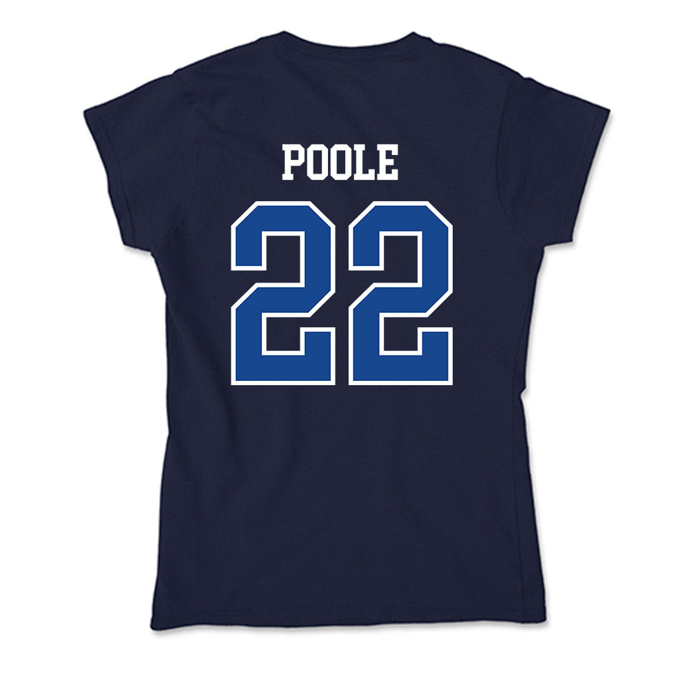 Creighton - NCAA Softball : Hannah Poole - Soft Style Women’s T-Shirt-1