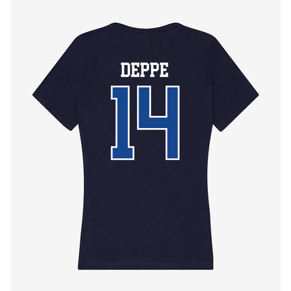 Creighton - NCAA Men's Soccer : Aaron Deppe - Women's V-Neck T-Shirt-1