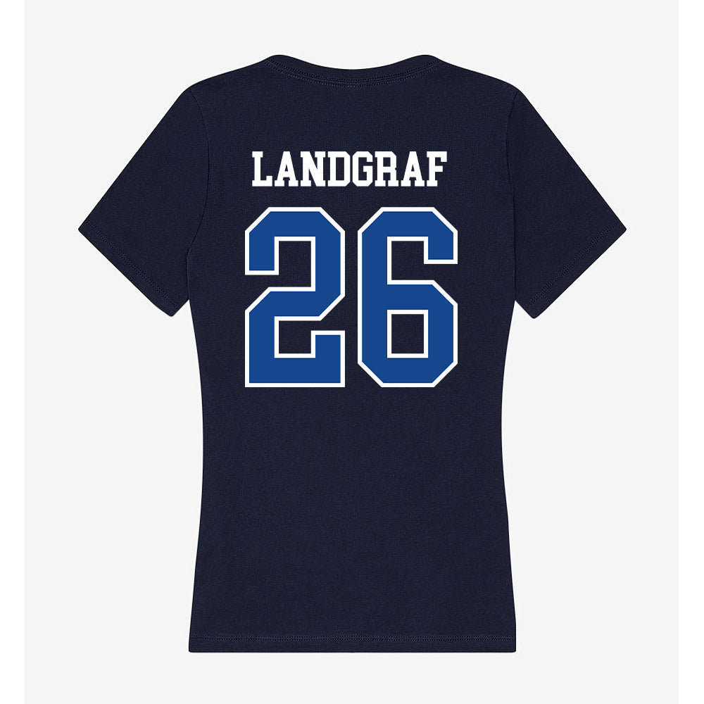 Creighton - NCAA Baseball : Brody Landgraf - Classic Shersey Women's V-Neck T-Shirt-2