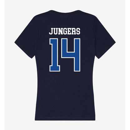 Creighton - NCAA Softball : Kierra Jungers - Classic Shersey Women's V-Neck T-Shirt-2