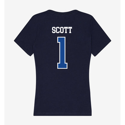 Creighton - NCAA Softball : Taylor Scott - Classic Shersey Women's V-Neck T-Shirt-2
