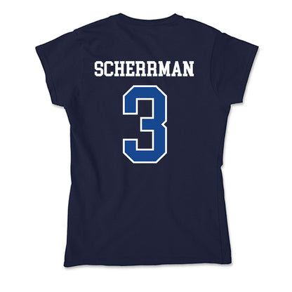 Creighton - NCAA Baseball : Matt Scherrman - Soft Style Women’s T-Shirt-1