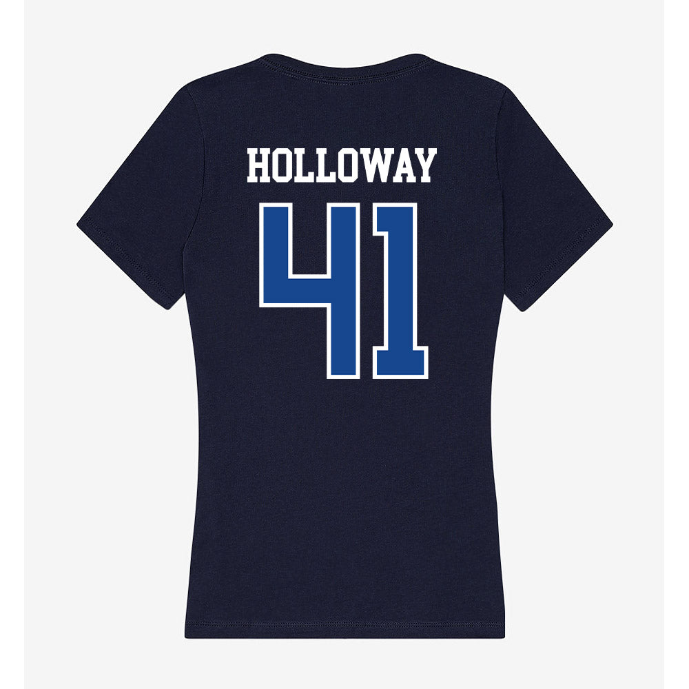 Creighton - NCAA Women's Basketball : Niamya Holloway - Classic Shersey Women's V-Neck T-Shirt-2