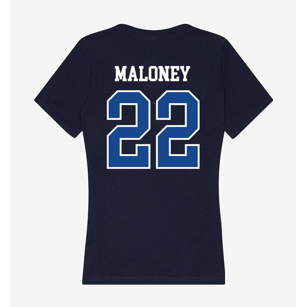 Creighton - NCAA Softball : Gracie Maloney - Women's V-Neck T-Shirt-1